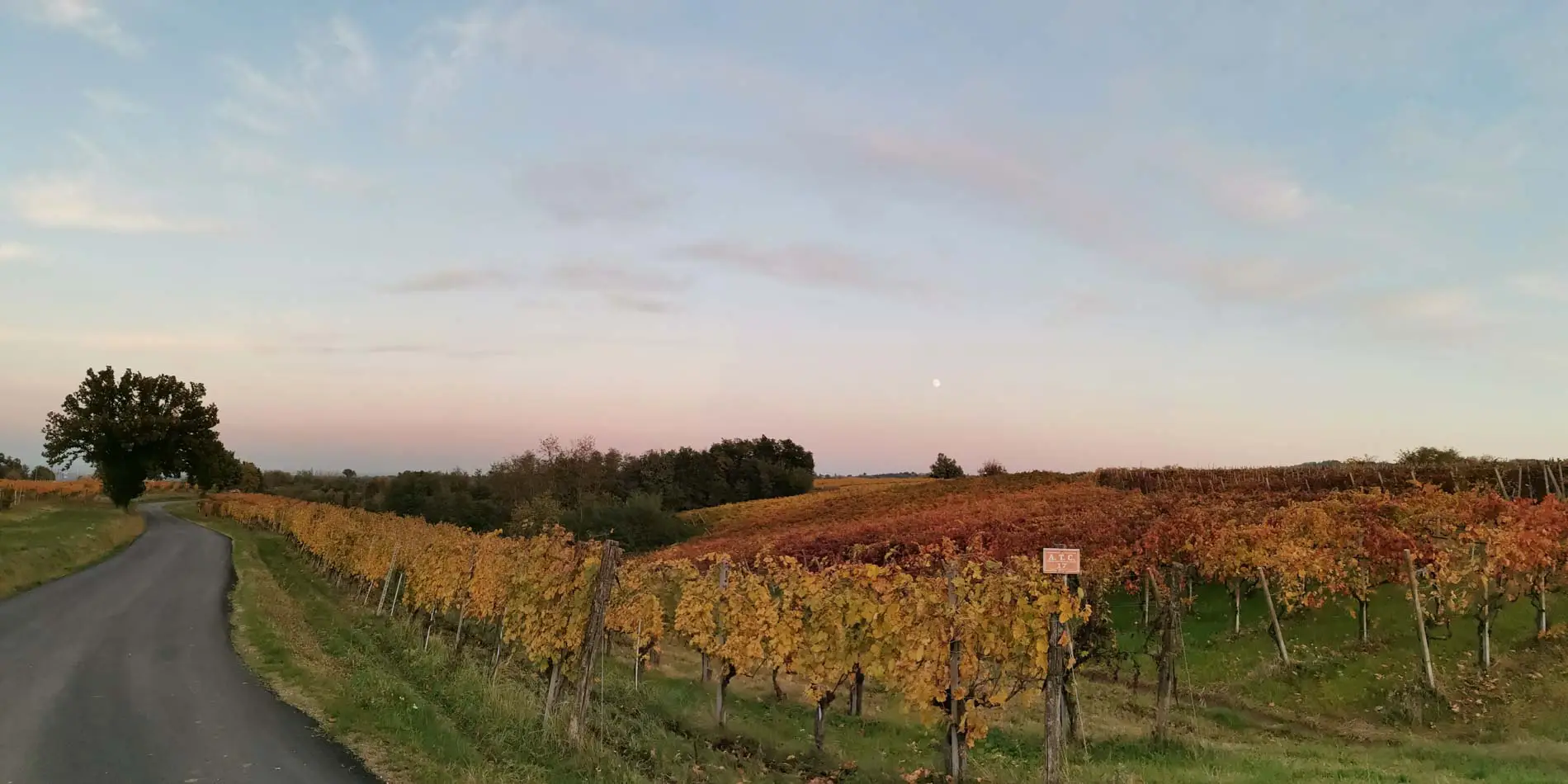 Paisagem da Val Chero, nas colinas de Piacenza, em fotografia oficial da La Ciocca.